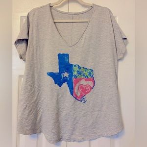 Lilly Pulitzer “Lilly Loves Texas” Tee - very rare!